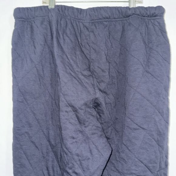 Old Navy XL Blue Quilted Jogger Pants - Picture 6 of 9